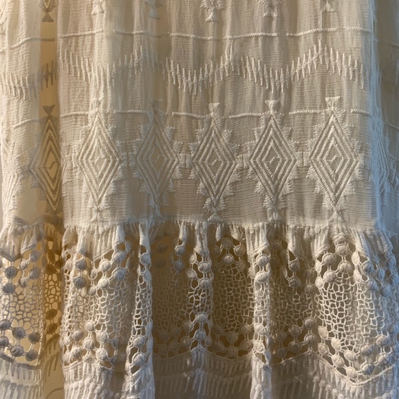 Lace Tank Top with Strappy Back - Picture 2 of 4